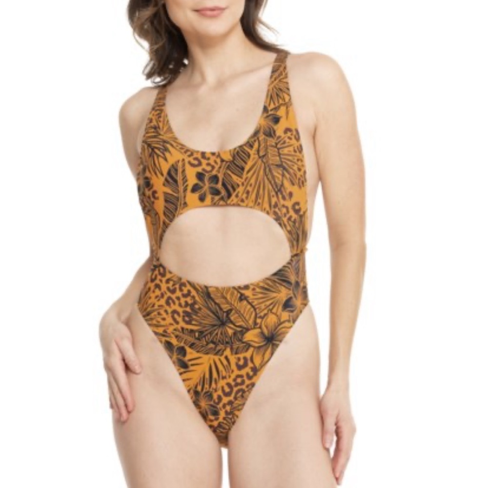 BCBGeneration Keyhole Mio One-Piece Swimsuit